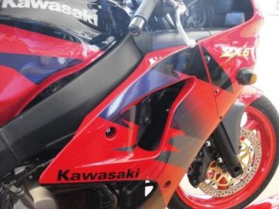 Kawasaki Ninja Vermelha