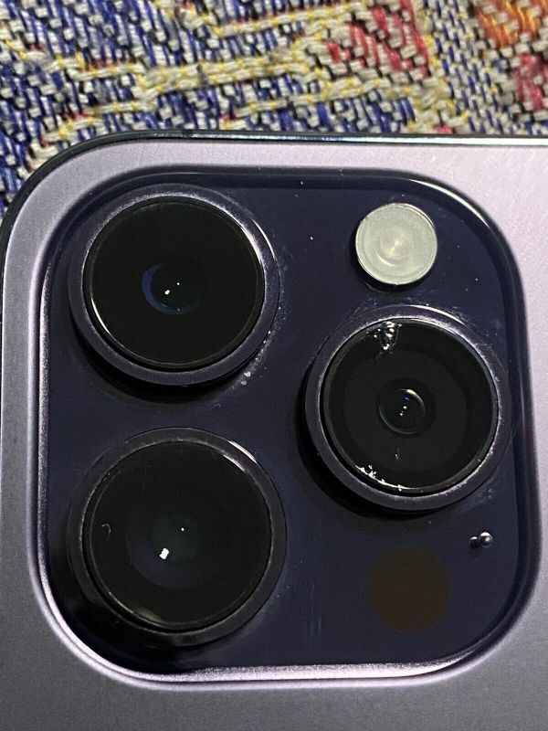 Apple iPhone 14 Pro Max 512 GB Deep Purple e preto espacial Novo funcionando com qualquer sim