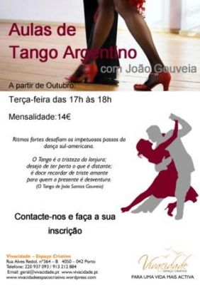 Aulas de Tango Argentino 