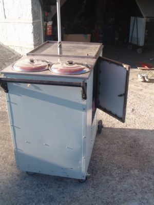 carrinho de cachorros hot dog