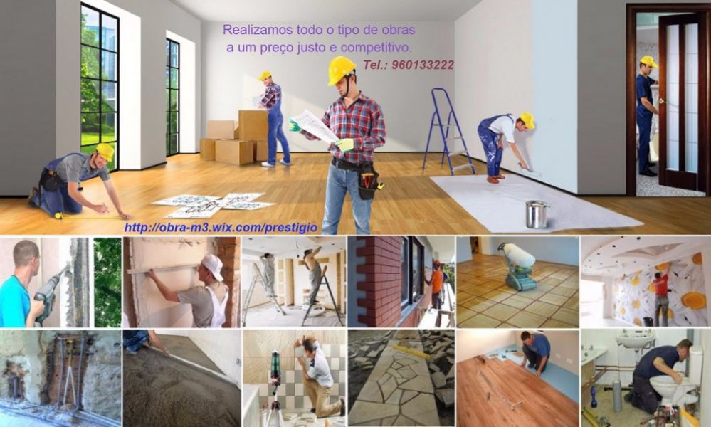 Realizamos obras a um preço justo e competitivo.