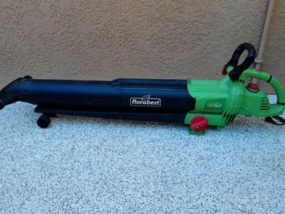 Aspirador,soprador e triturador de jardim flb 2400 florabest