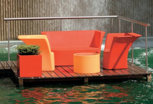 Sofá com luz de led Cairo