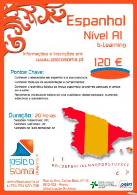 Curso de Espanhol - Nível A1 Aveiro