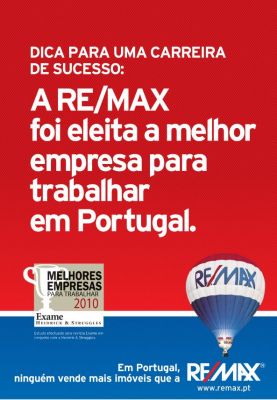Inicie a sua carreira na Remax (como consultor imobiliário) 