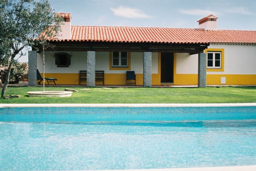 Casa de Campo com Piscina - vista para vila medieval de Marvão - 10p
