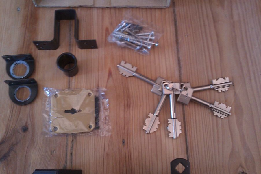 Fechadura de alta segurança, e de 2 trancas Teicocil Nova