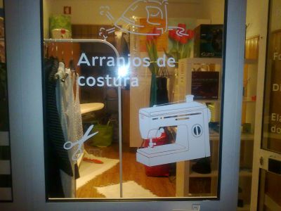 Limpezas, engomadoria e arranjos de costura