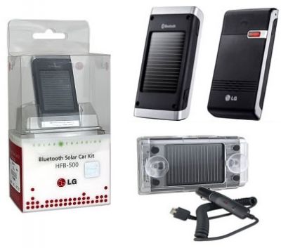 Vendo Kit Alta Voz portátil bluetooth e energia solar LG – HFB – 500