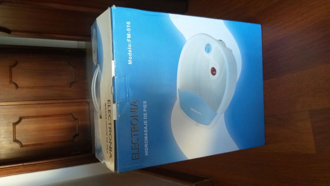 Vendo máquina hidromassagem pés