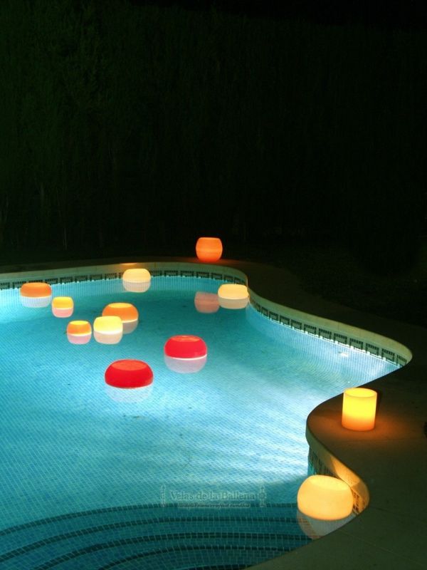 Velas flutuantes