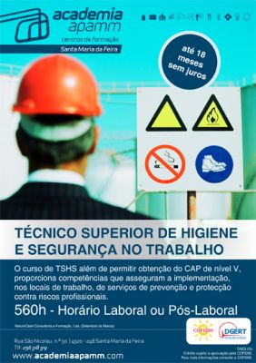 TECNICO SUPERIOR DE HIGIENE E SEGURANÇA NO TRABALHO