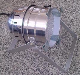 Par 64 led dmx, rgb + scaners 250W dmx etc