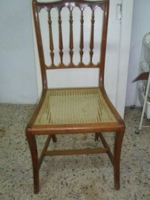 Cadeira D. Maria Clássica c/ fundo em Palhinha