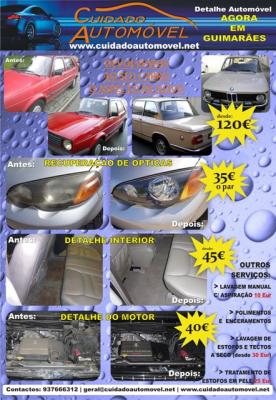 Cuidado Automóvel - Lavagem, Limpeza e Detalhe Automóvel, em Guimarães
