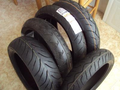 pneus novos de moto dunlop - bridgestone 50 euros