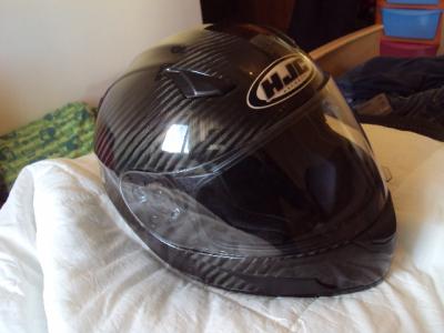 capacete hjc HQ1 em carbono como novo