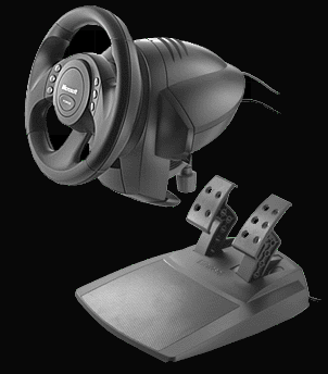 Volante para PC Microsoft ForceFeedBack Pro