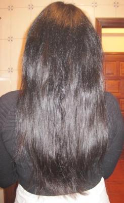 Extensões de cabelo natural