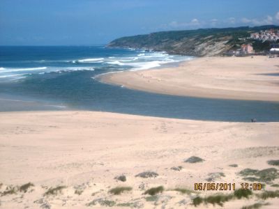 ARRENDO APARTAMENTO T-0 ESTUDIO FRENTE AO MAR E LAGOA DE ÓBIDOS NA PRAIA DO BOM-SUCESSO-VAU-ÓBIDOS