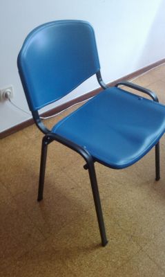 Cadeira Visitante Azul (Novas)