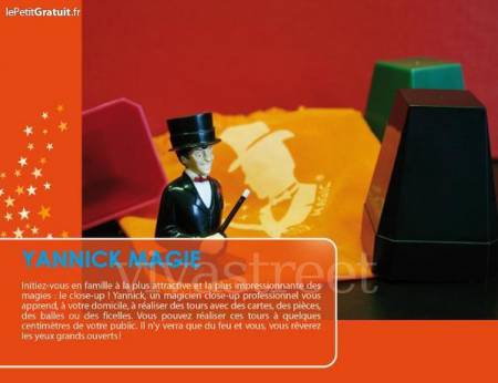 Spectacle de magie à réserver en Europe...