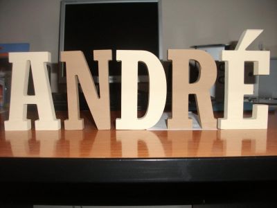 Letras Decorativas 100% madeira