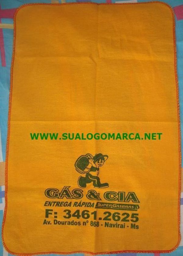 Presentei seu cliente e fidelize-o com a sua empresa dando brindes de panos de prato com propaganda