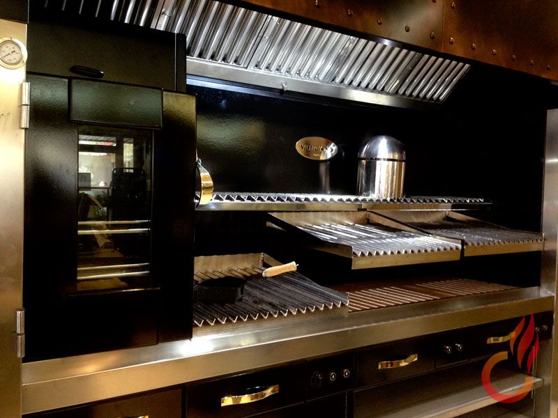 Vulcano Gres: fornos de brasa, grelhadores, assadores de frango, rodizios… 