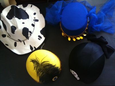 Chapéis de Carnaval artesanais