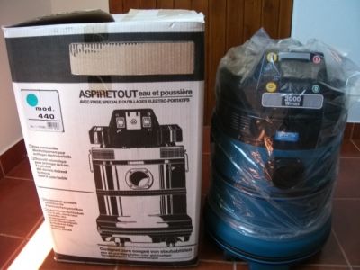 Aspirador e Lixadora Novos para pintura ou decapagem