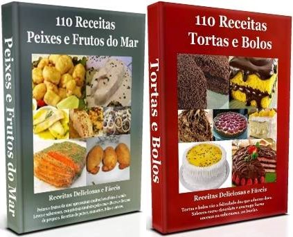 Coleção de Receitas - 10 Livros 1100 Receitas