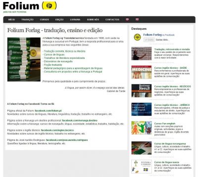 Tradução de norueguês, sueco, inglês, francês, alemão e outras línguas