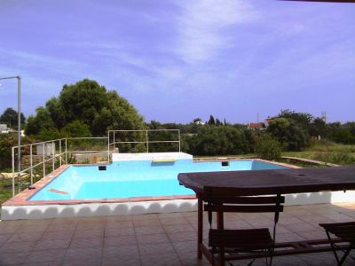 Casa de campo com piscina