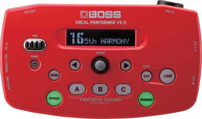 processador de efeitos BOSS VE-5