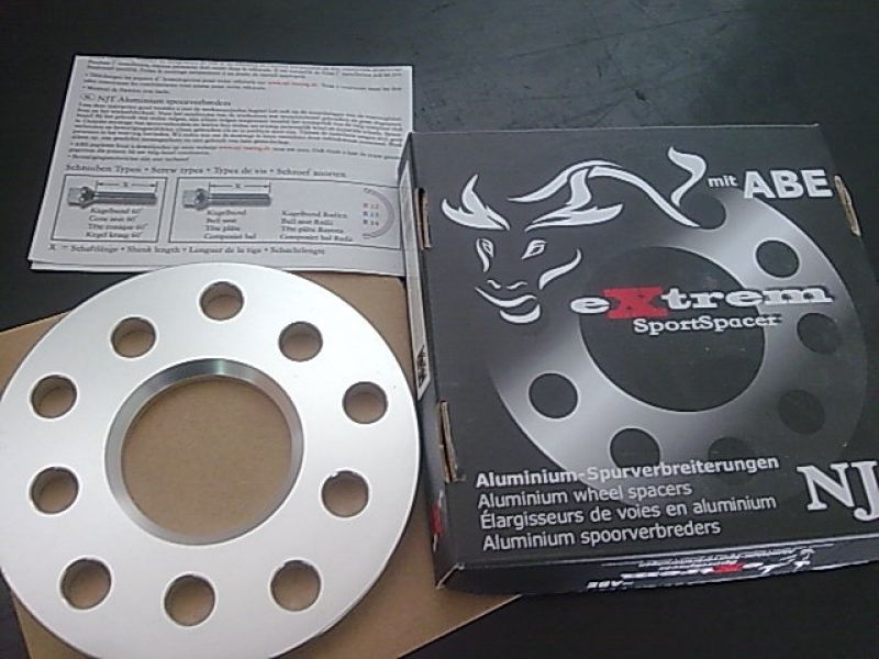 Alargadores de rodas VW, Audi, Mercedes, Fiat, Opel, ETC