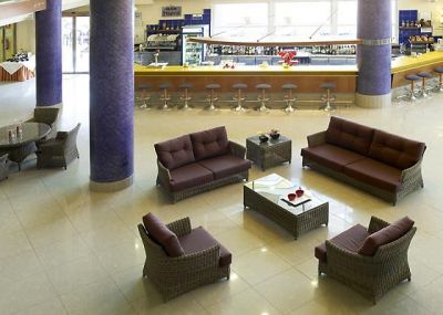 Mobiliário de exterior em ratan