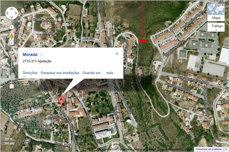 Terreno Lisboa, Apelação 