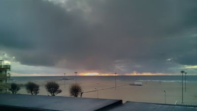 Apartamento frente à praia