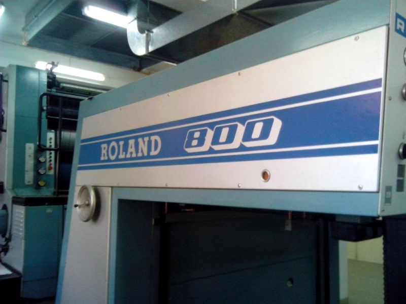 Maquina de impressao offset ROLAND 802 ferage lisboa