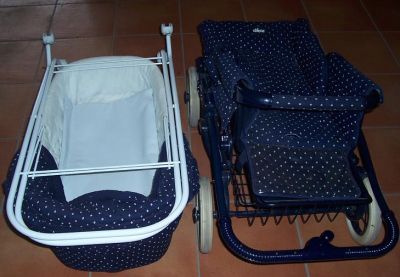 Carrinho de bebé da Chicco com alcofa