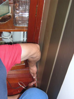 Aplicação de papel de parede