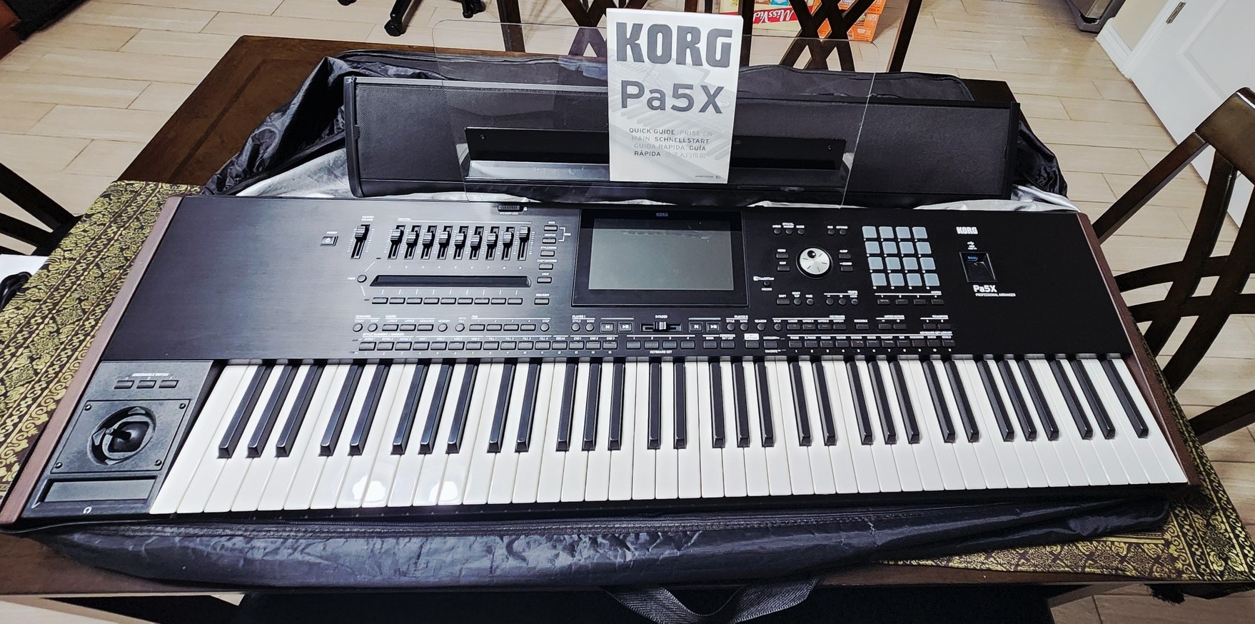 Korg Pa5X, Korg Pa4X, Korg Pa4X MG2, Korg NAUTILUS ,Korg PA-1000, Yamaha Genos2, Yamaha MODX8+
