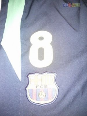 Calções Barcelona 2010/11 Alternativo