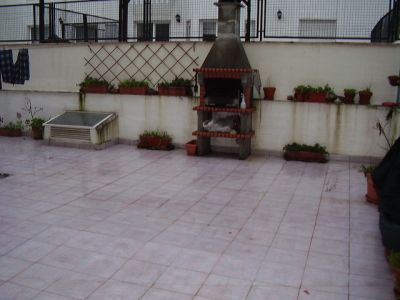 Apartamento 2 Ass., terraço 80m2, barbeque!