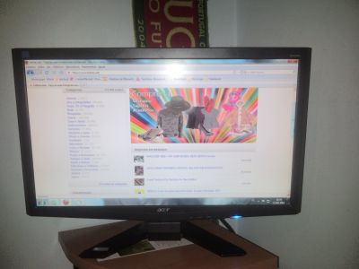 Monitor ACER LCD X233H FULL HD 23,4 polegadas