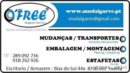Mudanças / guarda móveis  Algarve 
