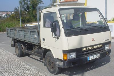 Mitsubishi canter / 94 com báscula. Impecável.