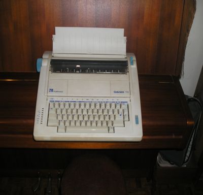 Máquinas de escrever