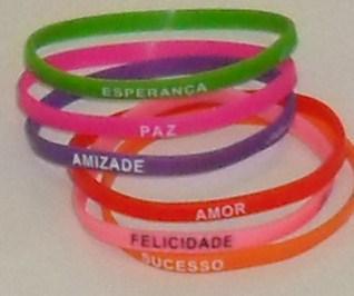 Pulseiras de Silicone